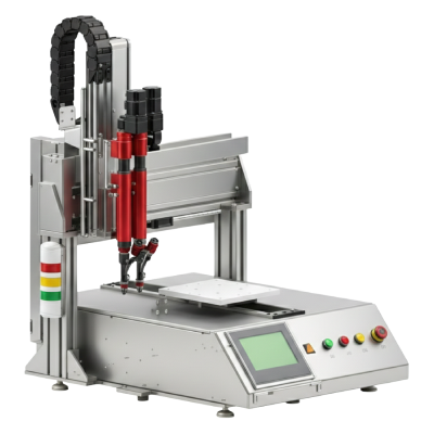 Double Spindle Desktop Screwing Robot